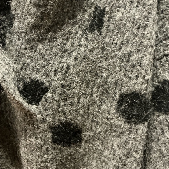 The Great polka dot Henly sweater sz 3 large - Picture 5 of 7